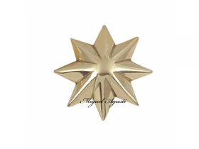 Estrella 8 puntas fundida
