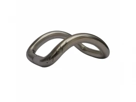 Terminal tirante curvado inoxidable