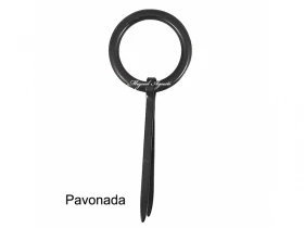 Anilla sillín con espiga pavonada